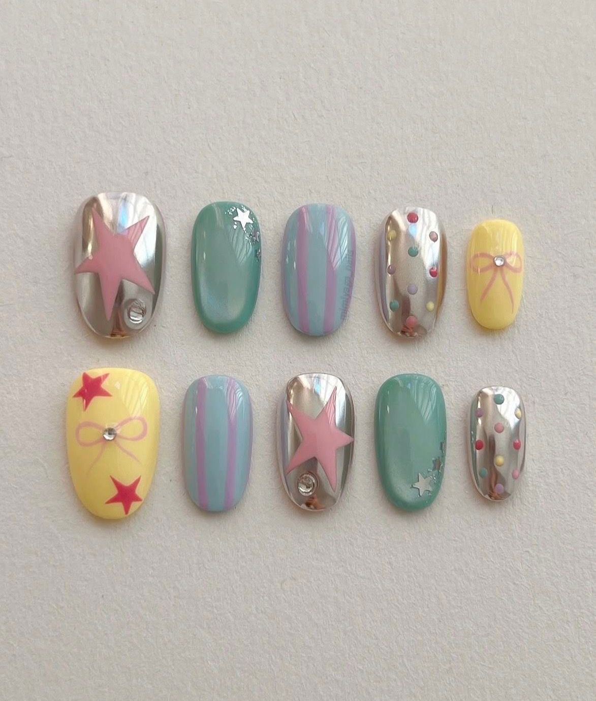 Hasil nail art Oci.Nails